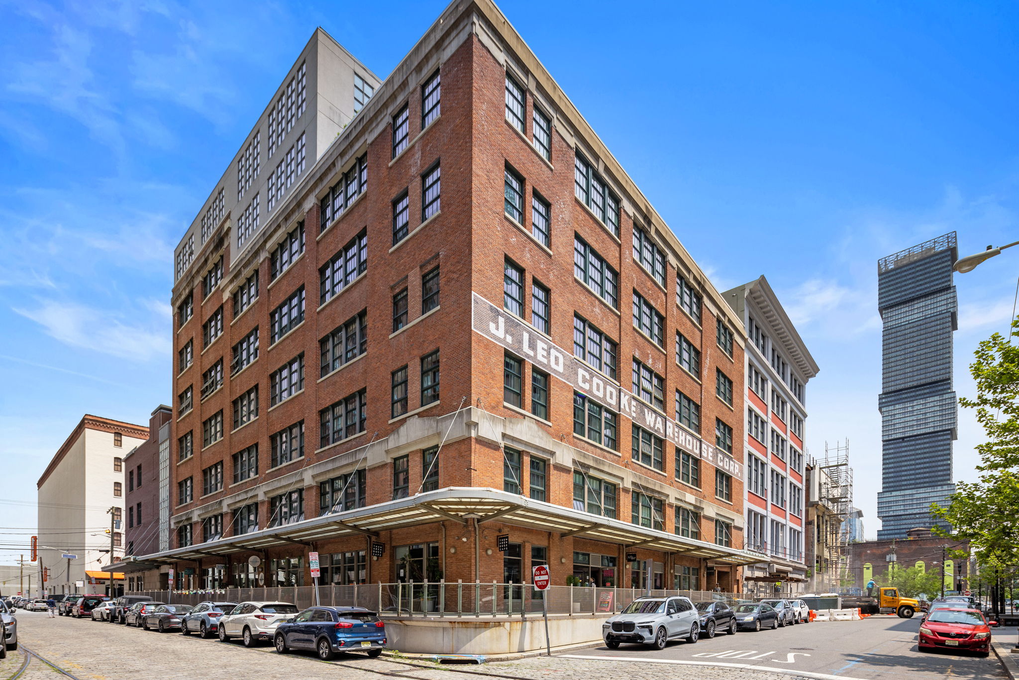 Cooke Lofts, 140 Bay Street, a converted 1933 industrial building in the Powerhouse Arts District, Jersey City